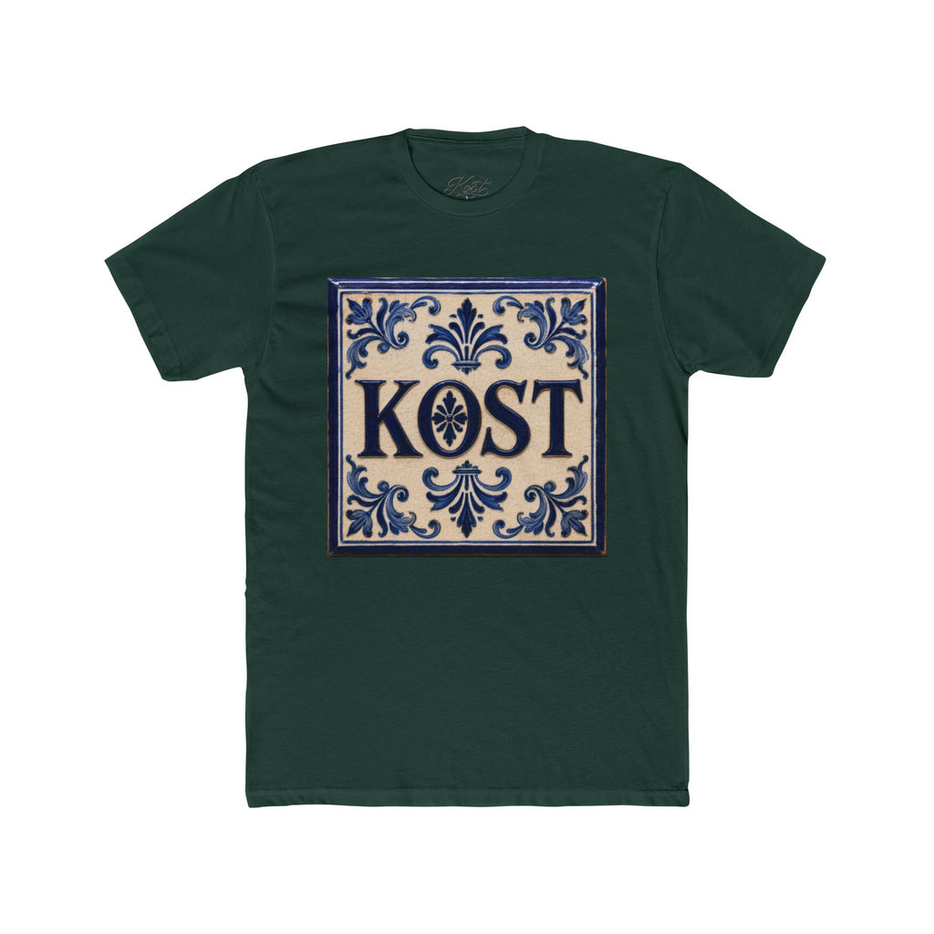 Kost Ornamental Tile Graphic Cotton T-Shirt
