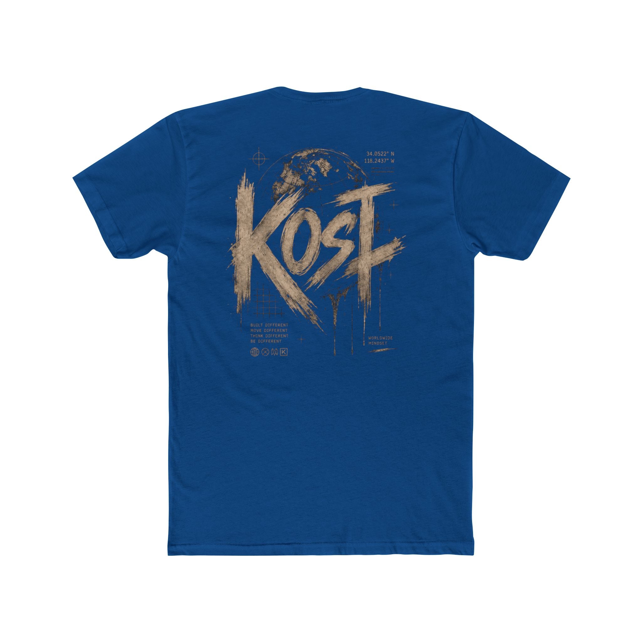 Kost Graphic Tee — Distressed Urban Logo Crewneck