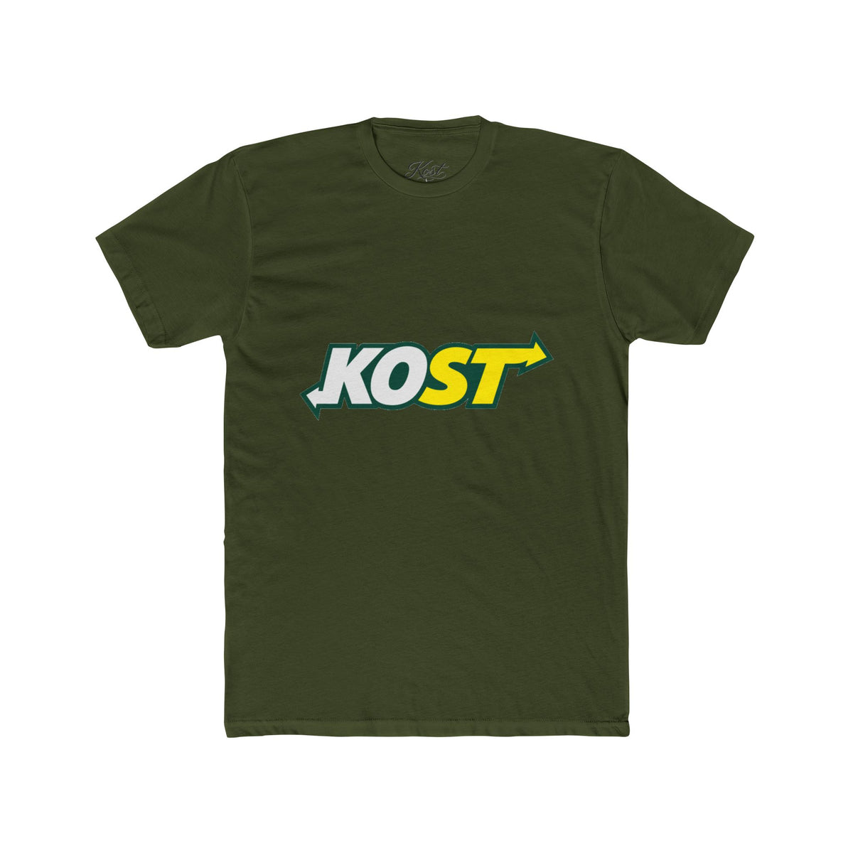 KOST Arrow Logo Tee — Retro Sports-Style Graphic T-Shirt