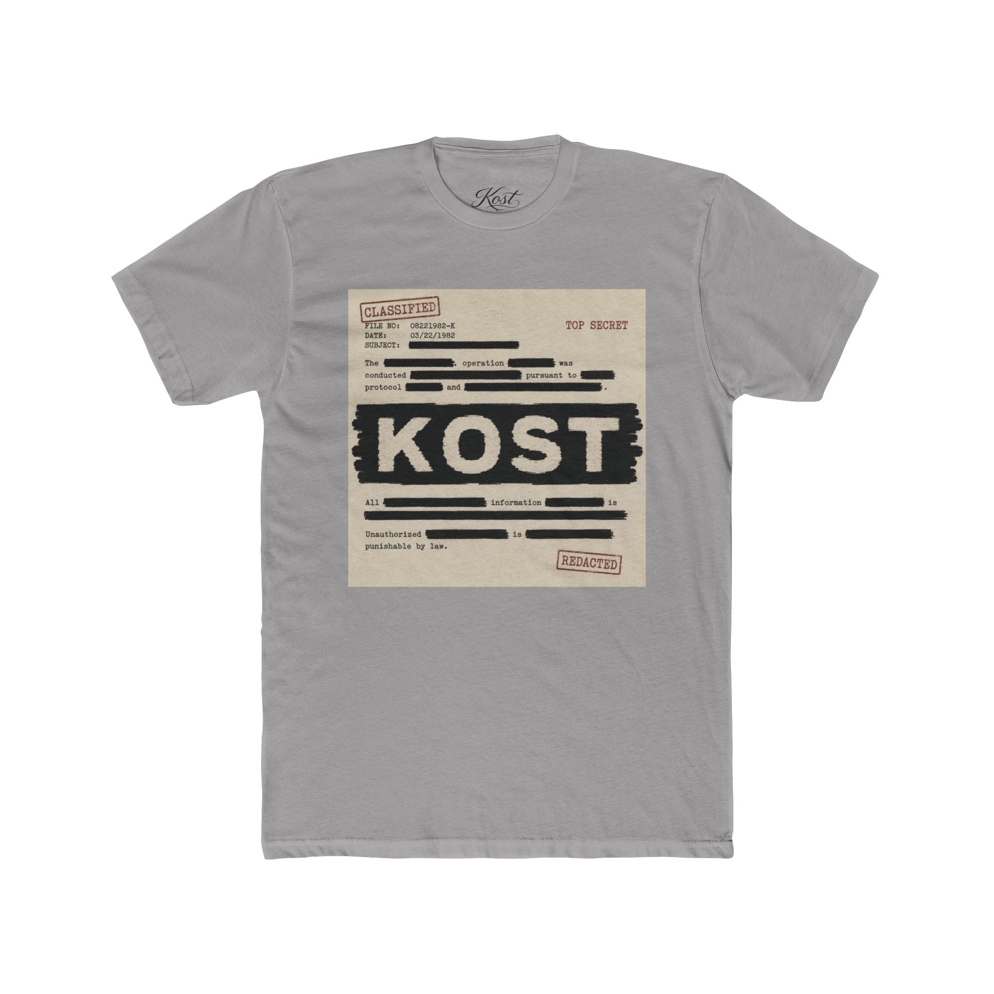 KOST Classified File Graphic Tee