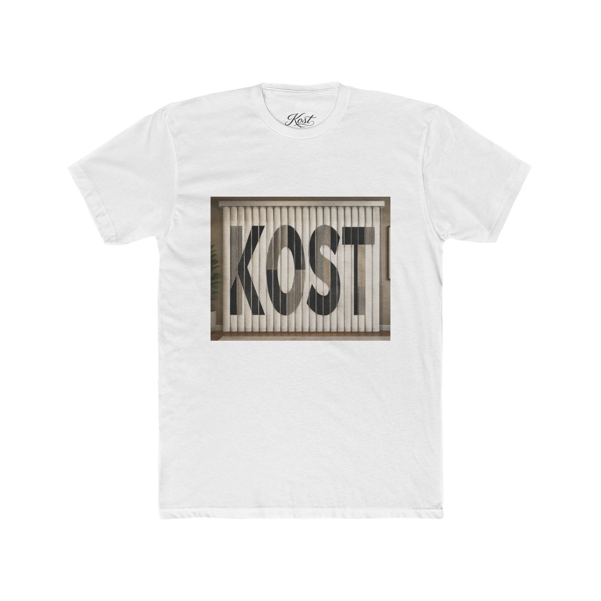 KOST Graphic Tee — Vintage Industrial Logo Cotton T-Shirt