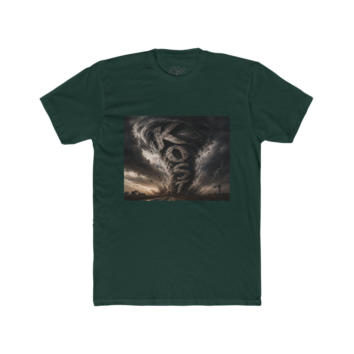 Surreal Storm Cloud Cotton Crew Tee