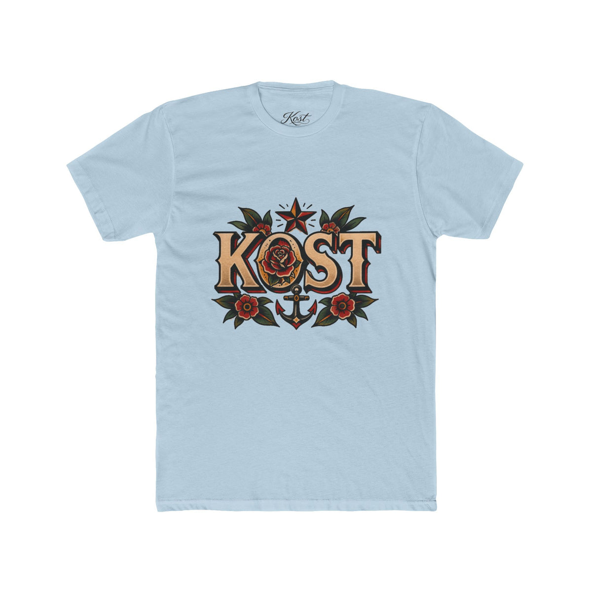 KØST Gothic Floral Graphic T-Shirt