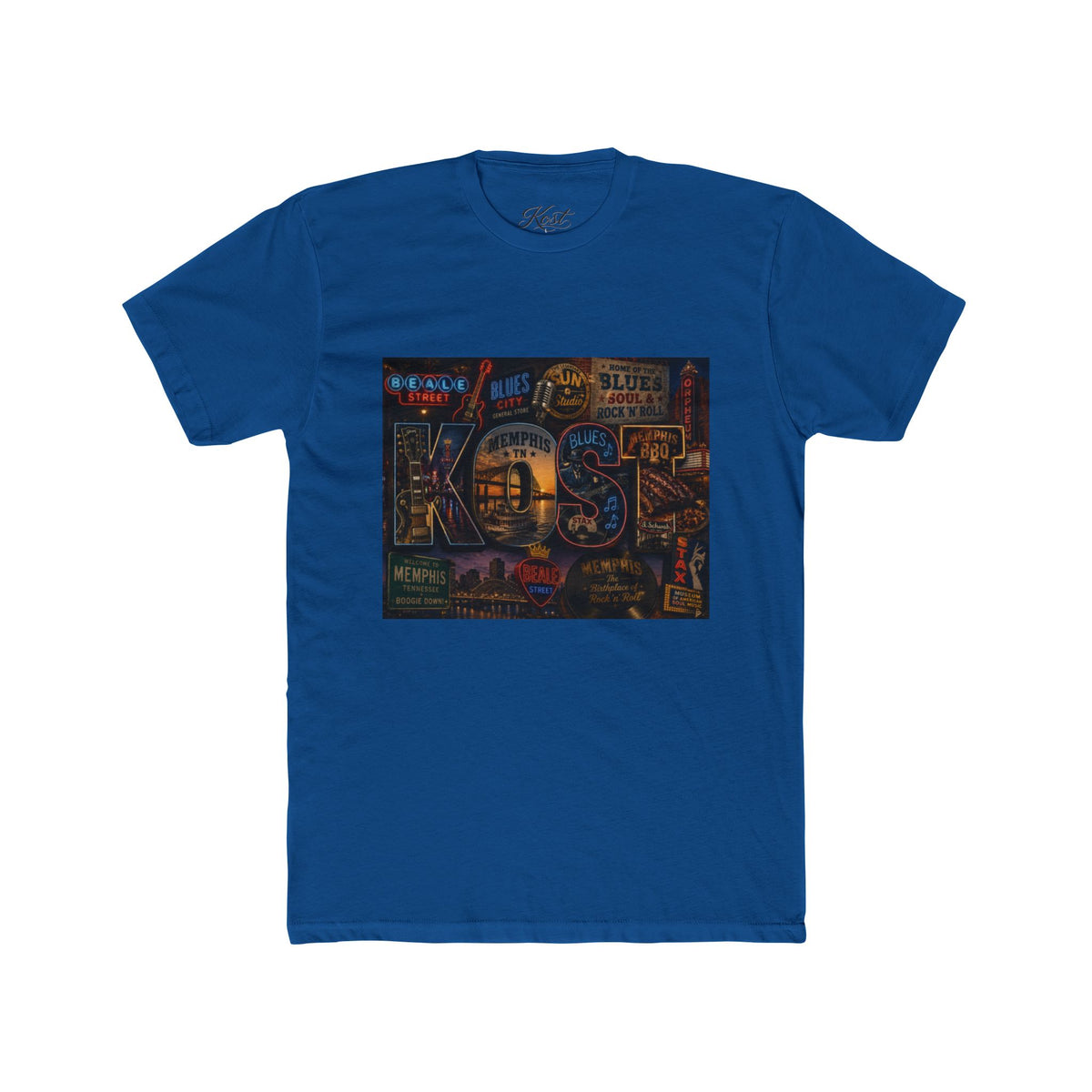 Neon Arcade Collage Graphic Tee