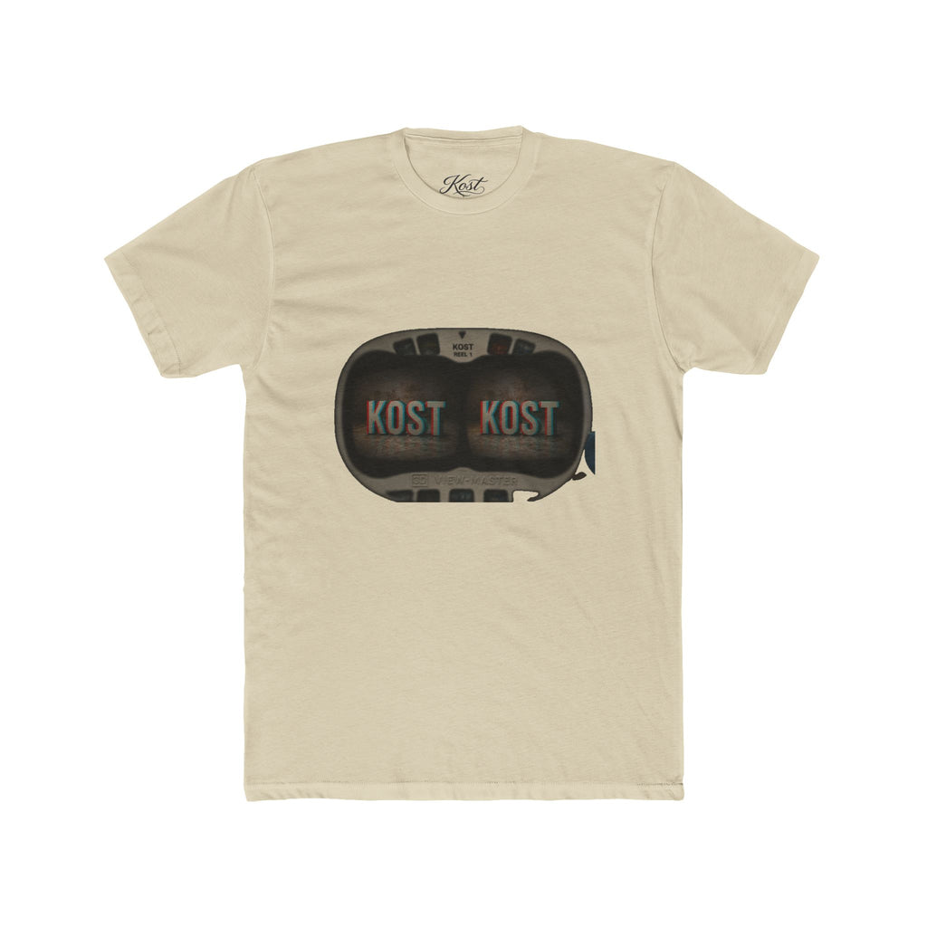KOST Retro Camera Tee — Vintage Viewfinder Graphic Crew T-Shirt