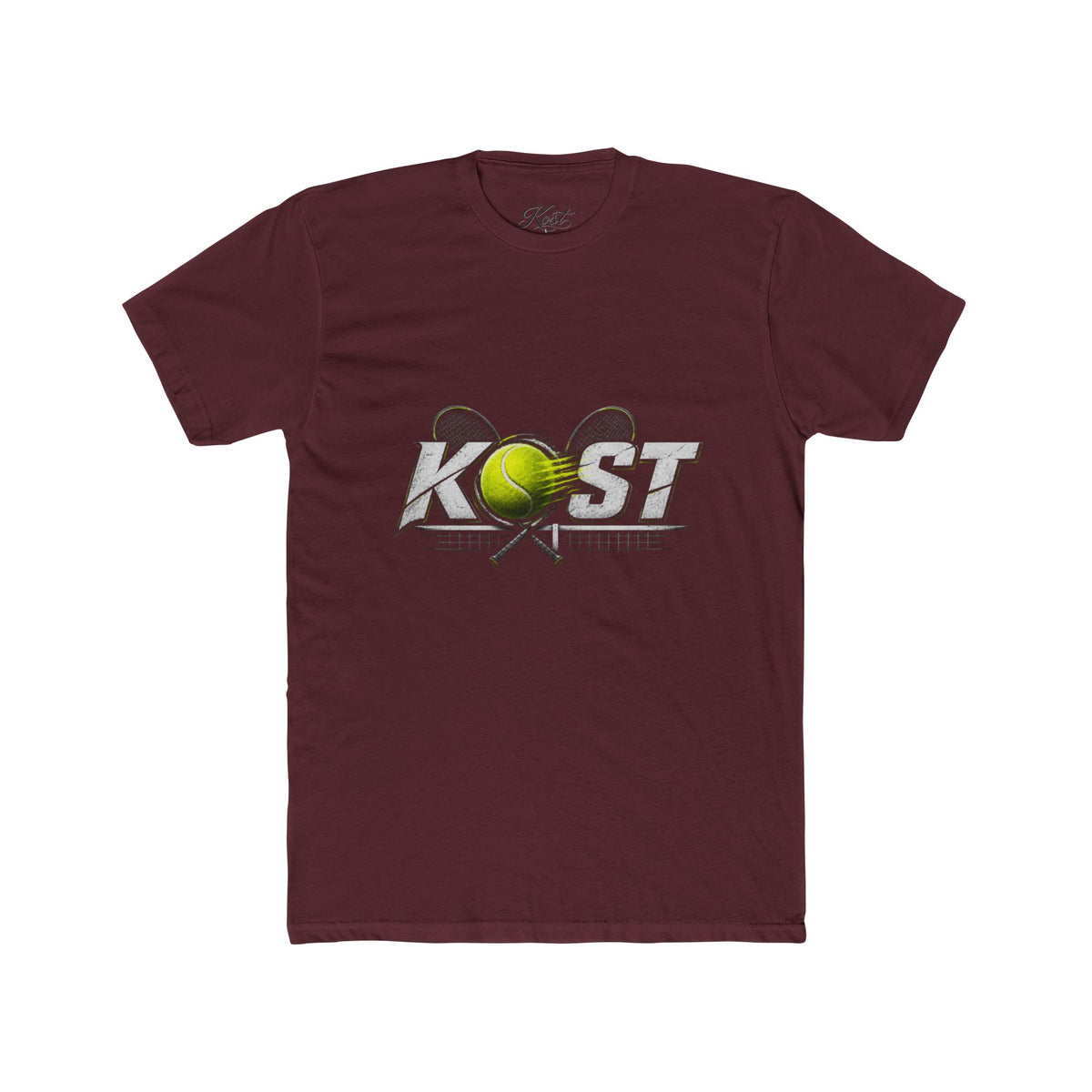 Tennis Boost Graphic Tee — Vintage Ball & Racket Sports Shirt