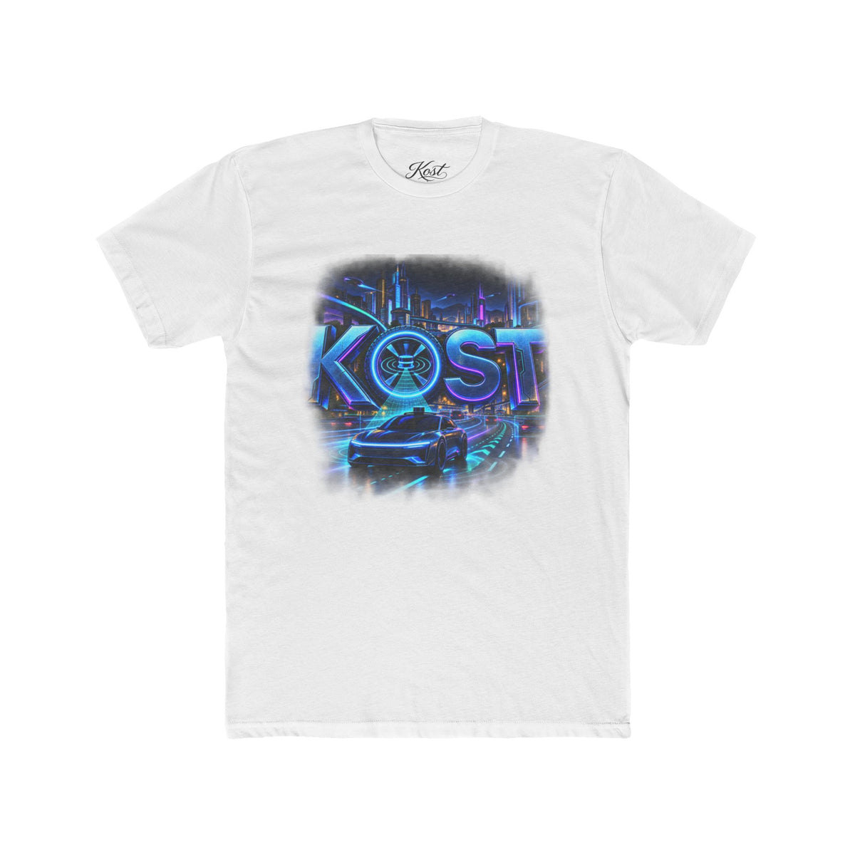 KOSI Neon Cyberpunk Graphic T-Shirt