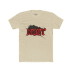 KOST Graphic T-Shirt – Distressed Red Logo Streetwear Tee