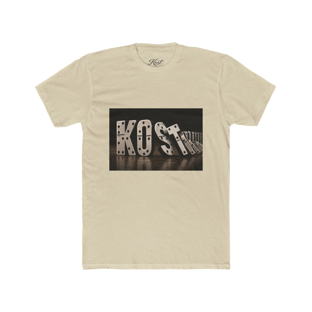 Retro Marquee 'KOS' Graphic Tee — Vintage Sign Lettering T-Shirt