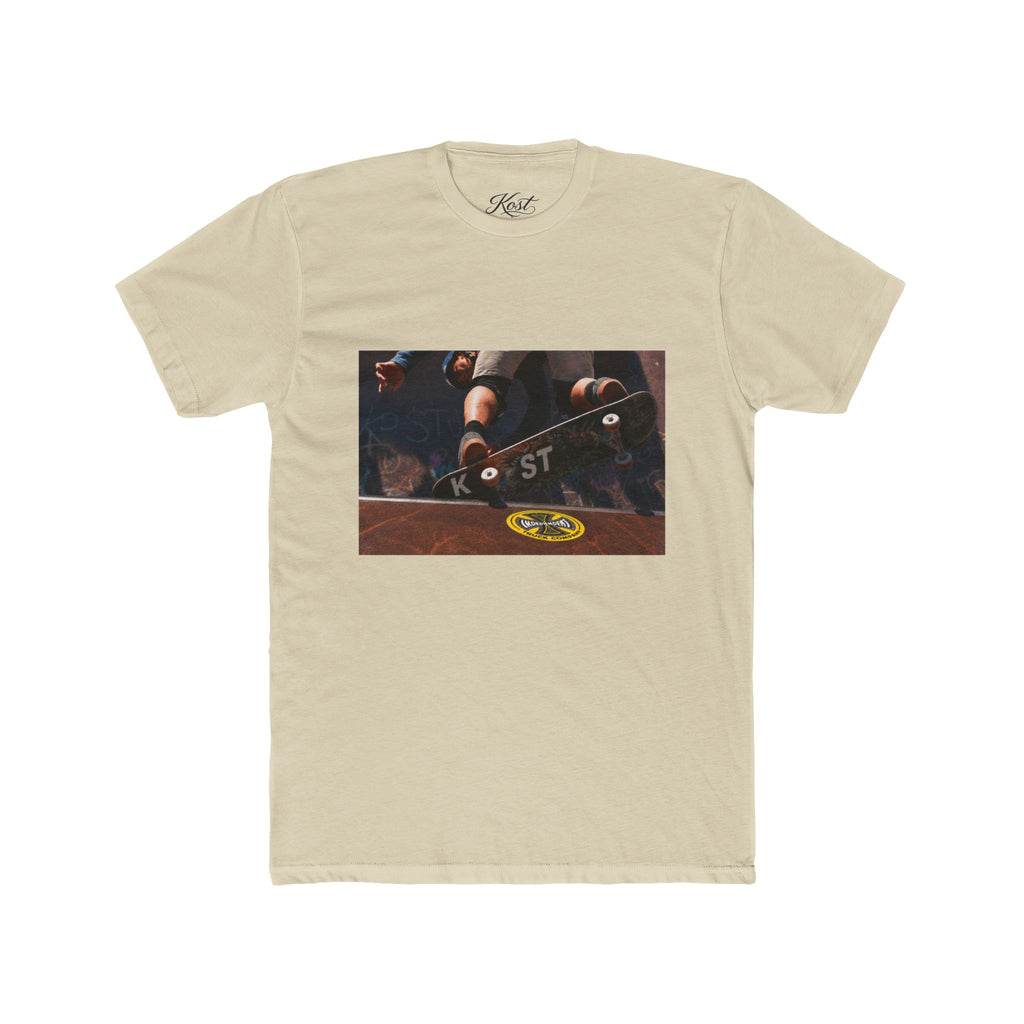 Skate Trick Photo Tee — Vintage Skateboard Crew Shirt