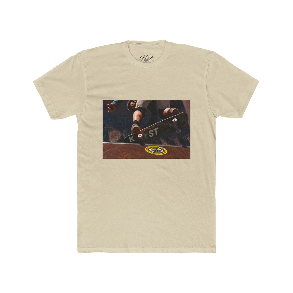 Skate Trick Photo Tee — Vintage Skateboard Crew Shirt