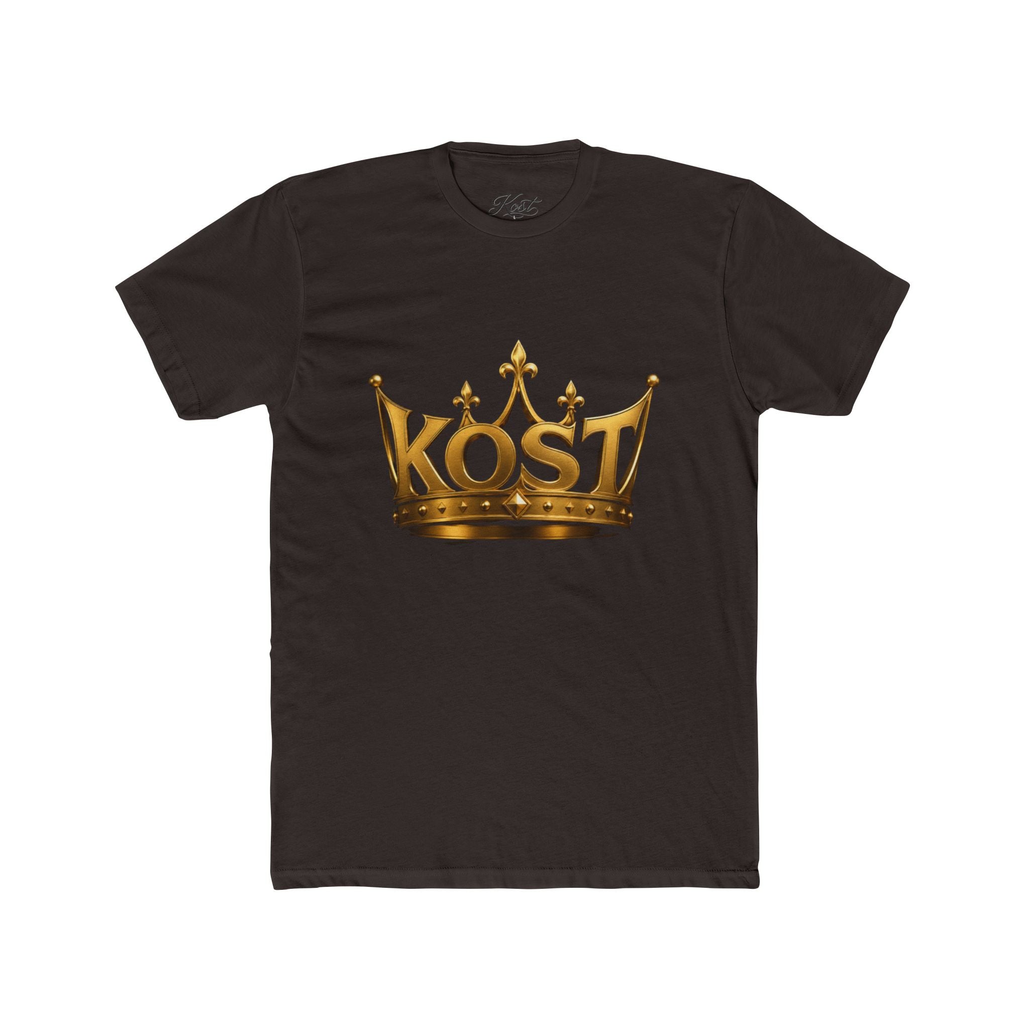 KOST Crown Graphic Tee — Gold Crown Logo T‑Shirt