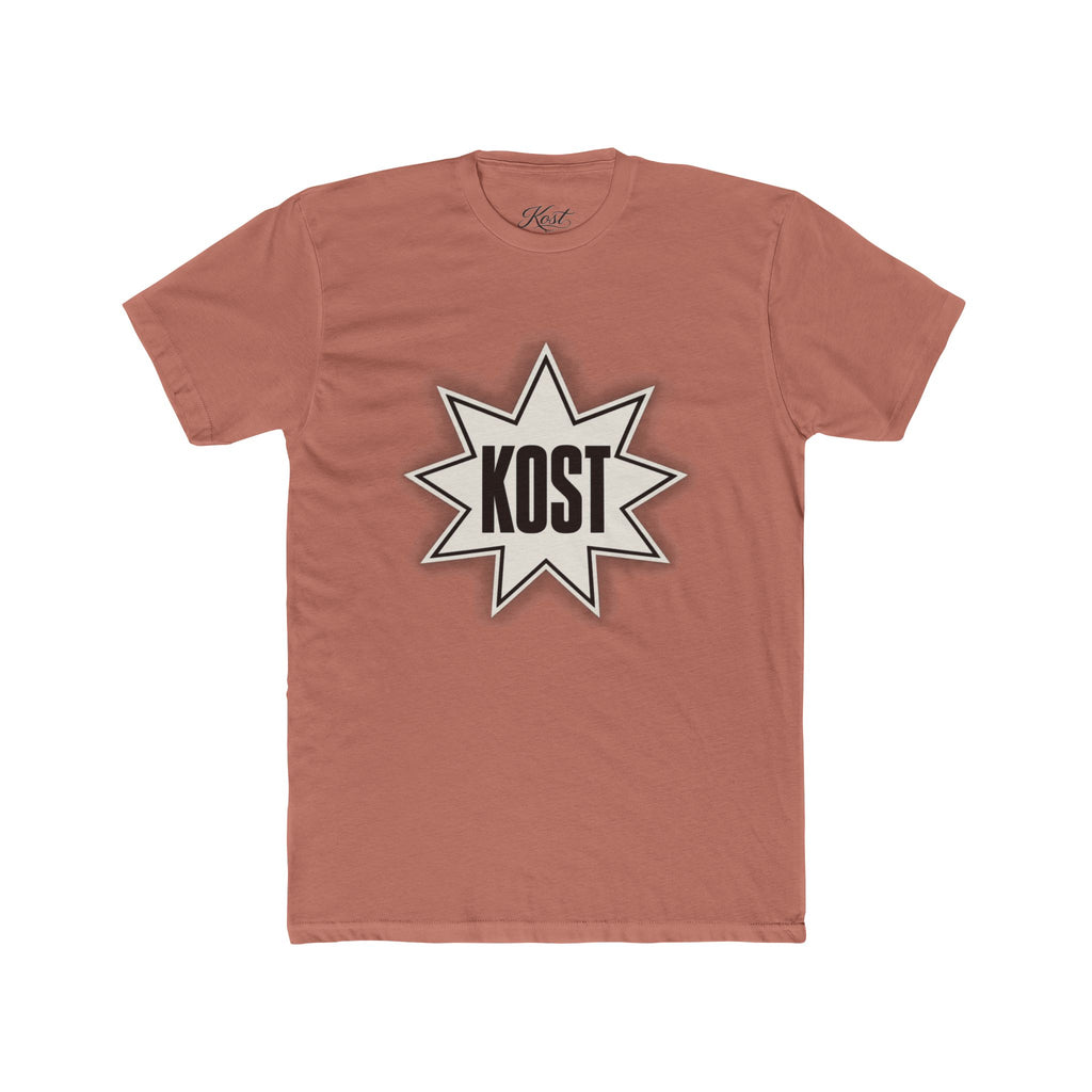 KOST Starburst Logo Tee — Vintage-Inspired Graphic Cotton T-Shirt