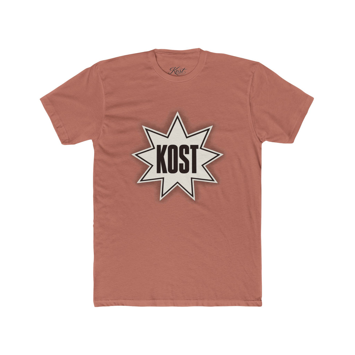 KOST Starburst Logo Tee — Vintage-Inspired Graphic Cotton T-Shirt