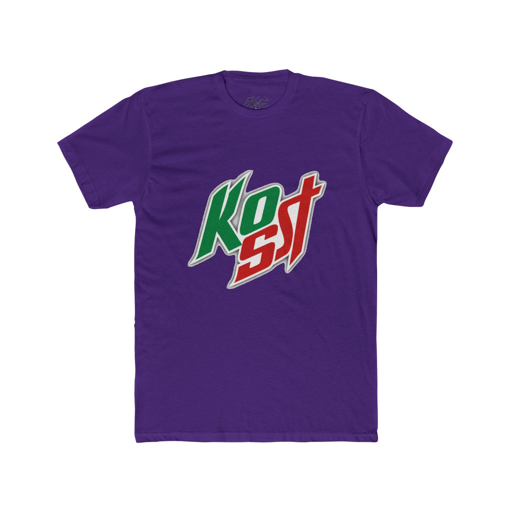 Kost Logo Tee — Retro Green & Red Graphic T-Shirt