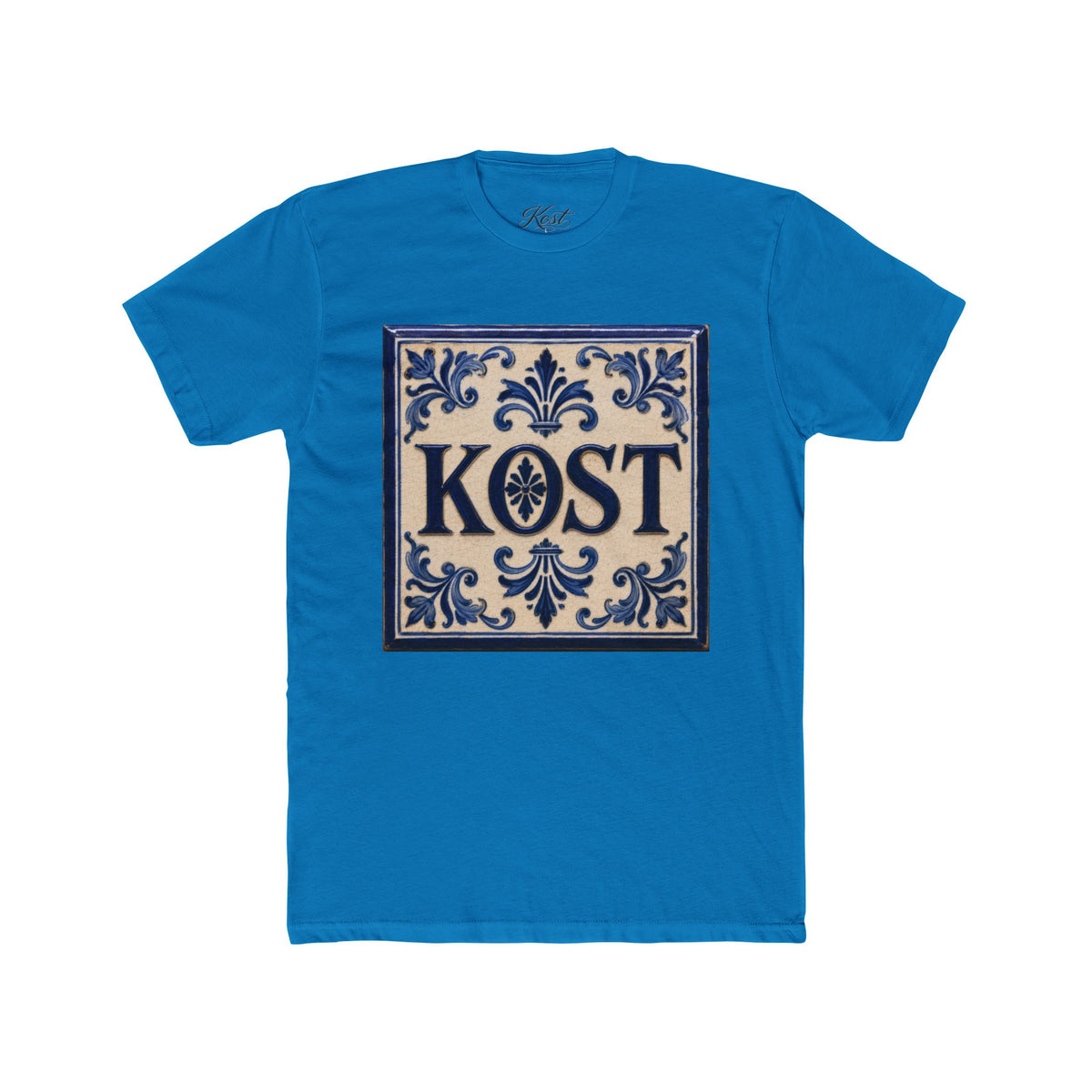 Kost Ornamental Tile Graphic Cotton T-Shirt