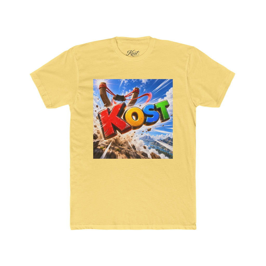 KOST Colorful Surf Graphic Tee — Beach Vibe Retro Logo T-Shirt