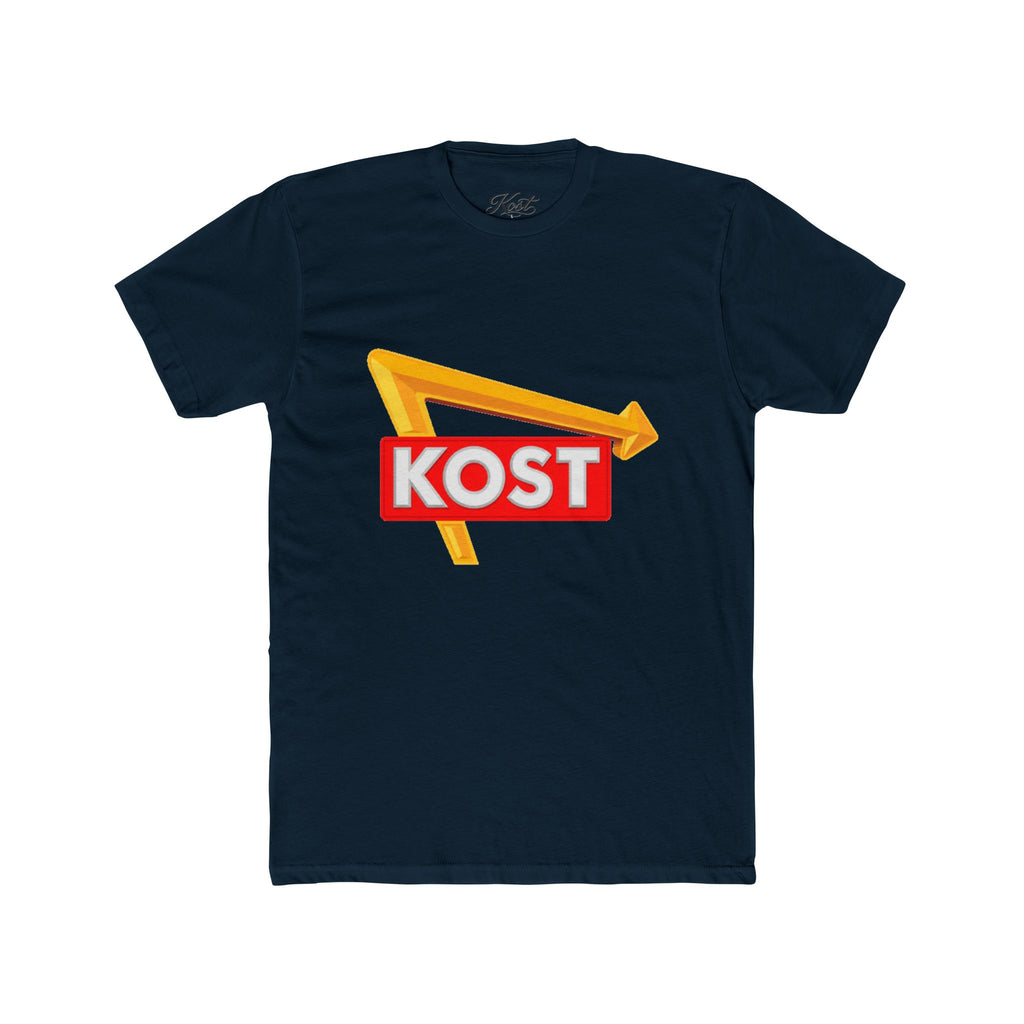 KOST Logo Tee — Retro Arrow Graphic Cotton T-Shirt