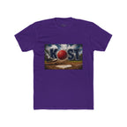 Baseball Field Graphic Tee — 'KOST' with Red Ball