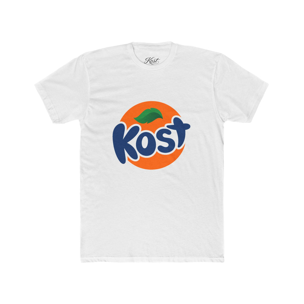 Kost Orange Logo Tee — Retro Citrus Graphic T-Shirt