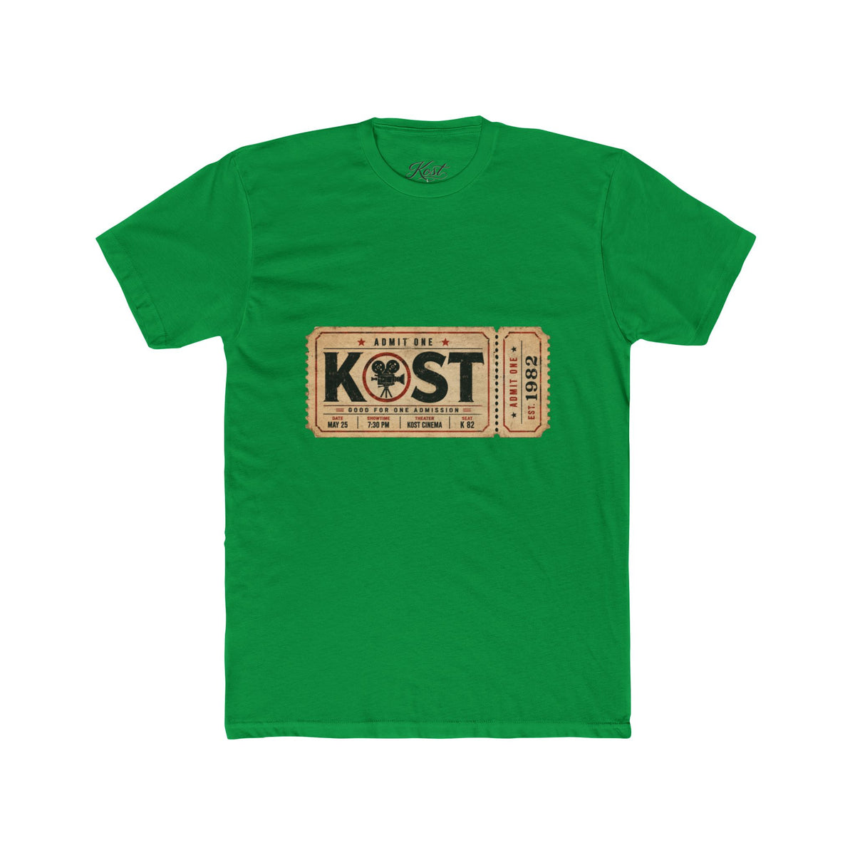 KØST Retro Ticket Graphic T-Shirt