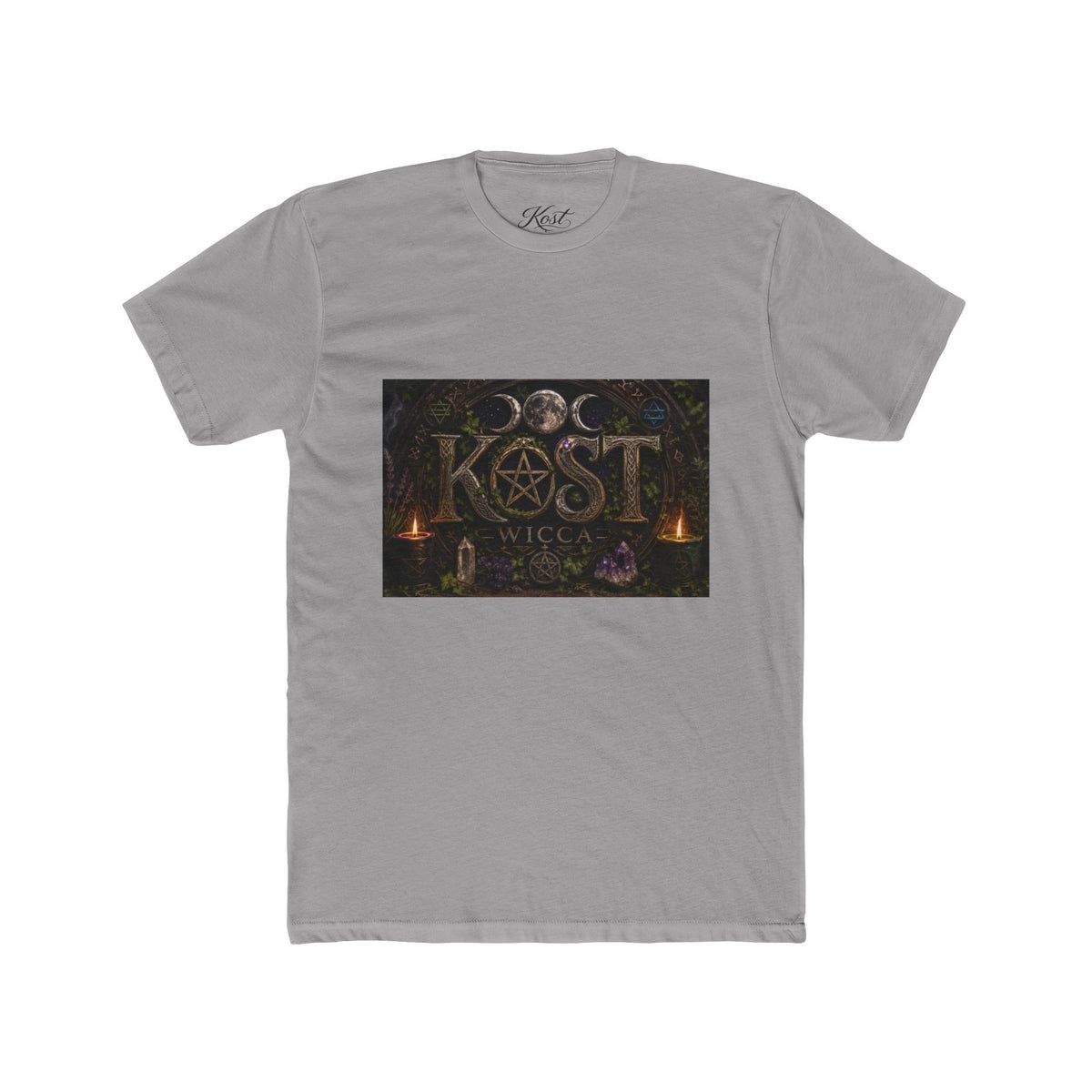 Wiccan KØST Moon Phases Graphic Tee — Pagan Witchcraft T-Shirt