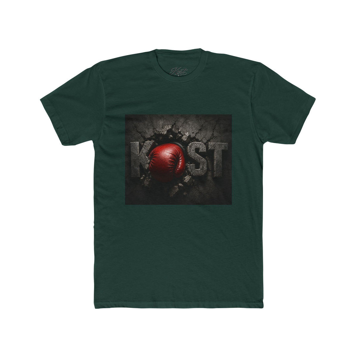 Lost Red Apple Graphic Tee — Distressed Dark Art T‑Shirt