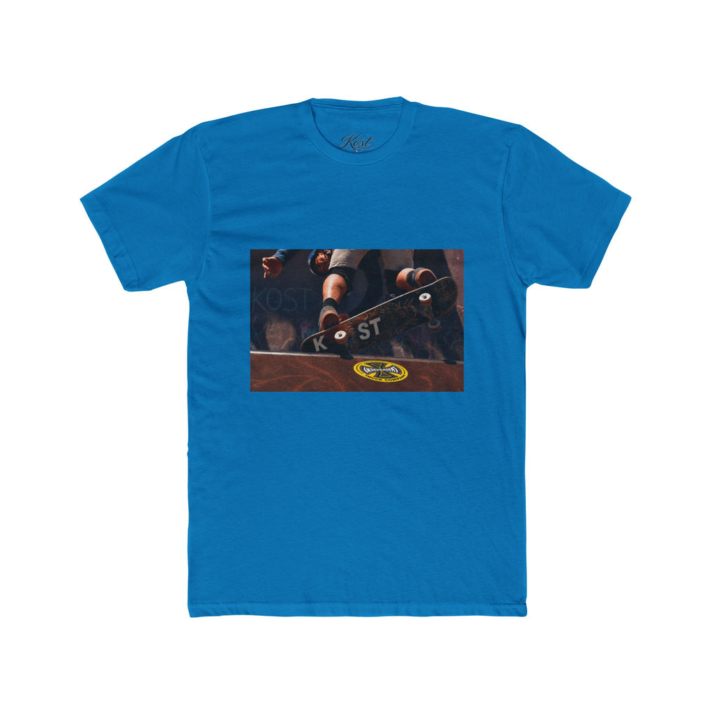 Skateboard Trick Photo Tee — Vintage Skate Deck Graphic T-Shirt