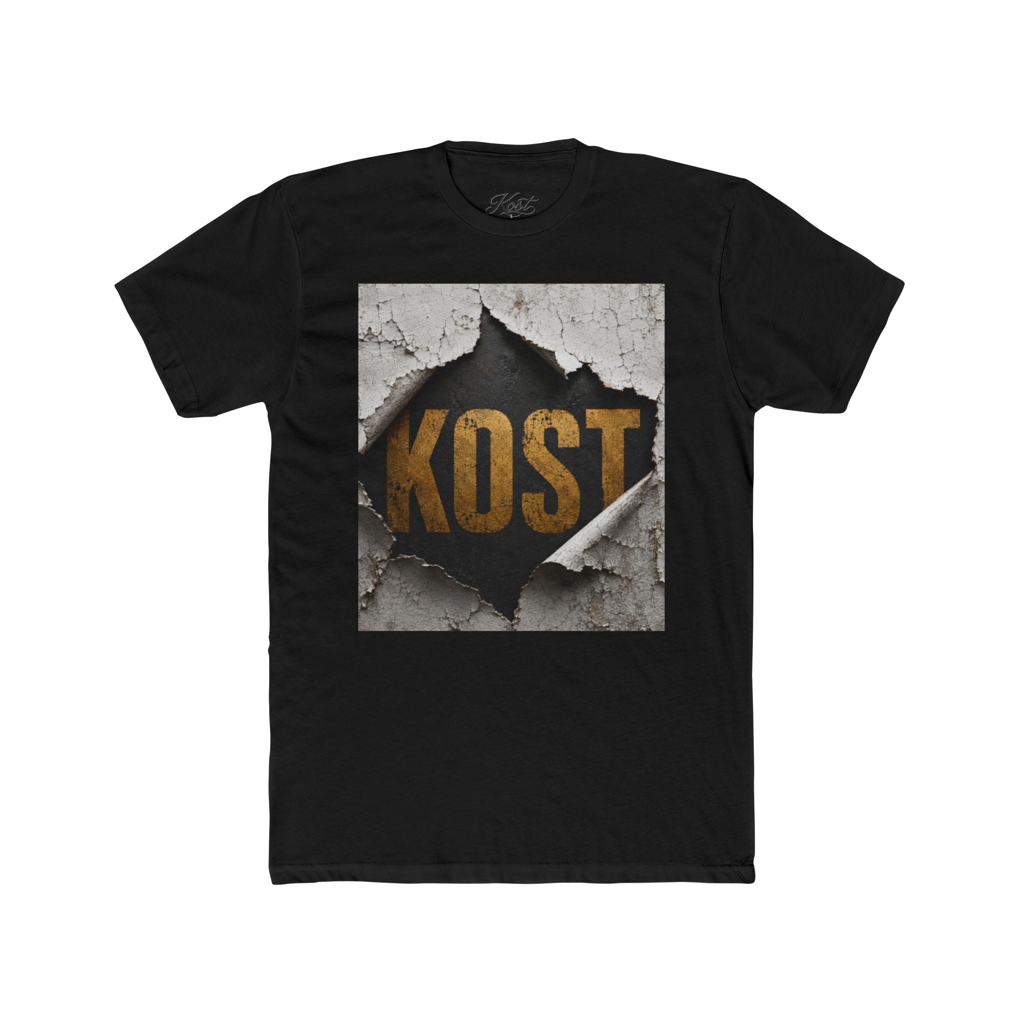 T-Shirt — 'KOST' Industrial Tear Graphic Tee