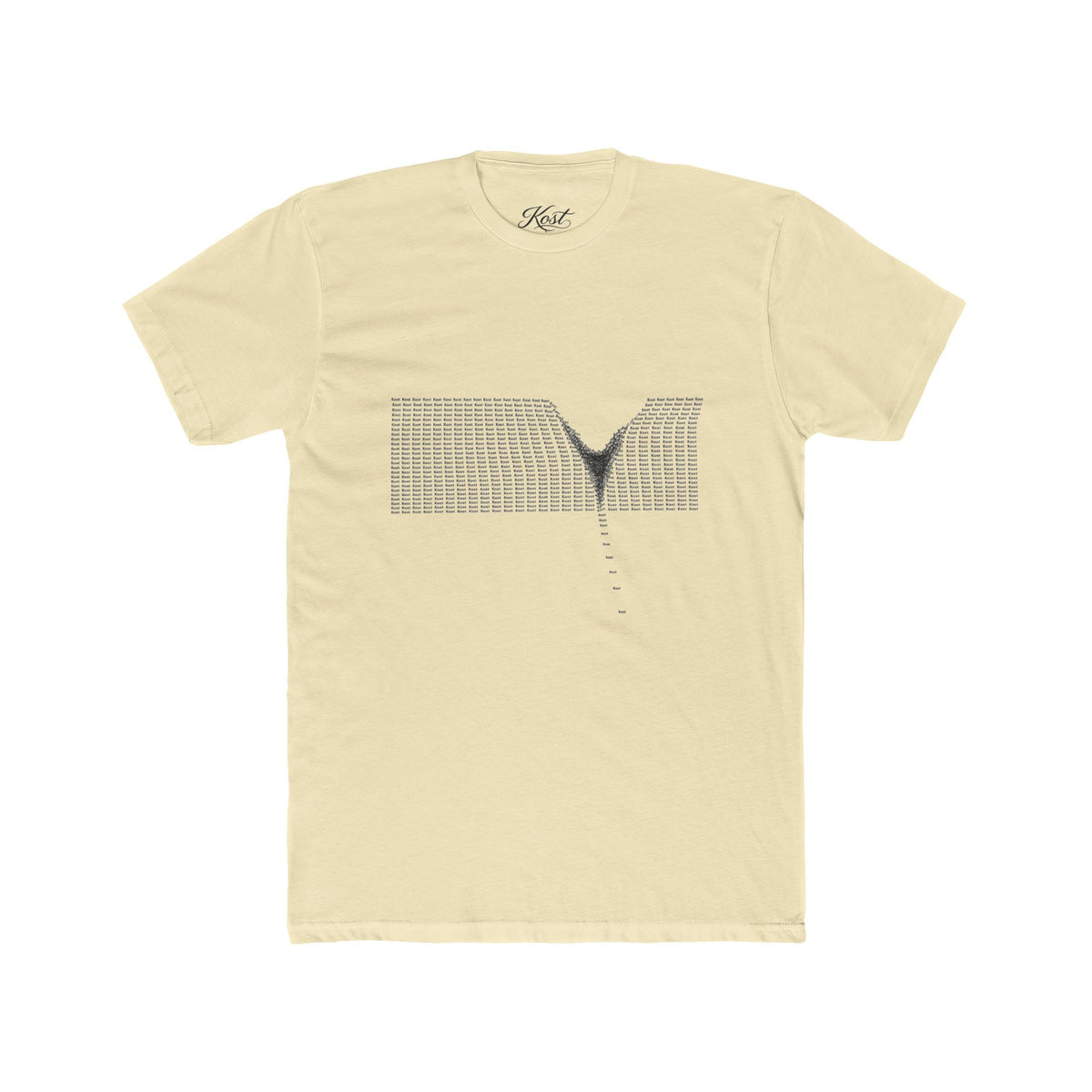 Minimalist V-Neck Optical Illusion T-Shirt