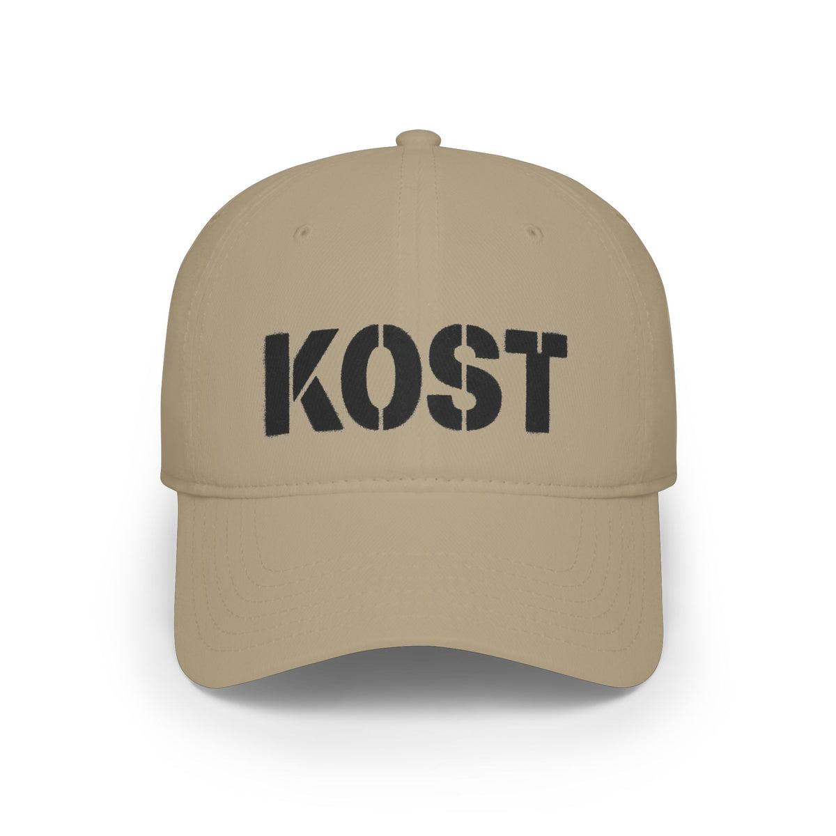 KOST Red Low Profile Baseball Cap