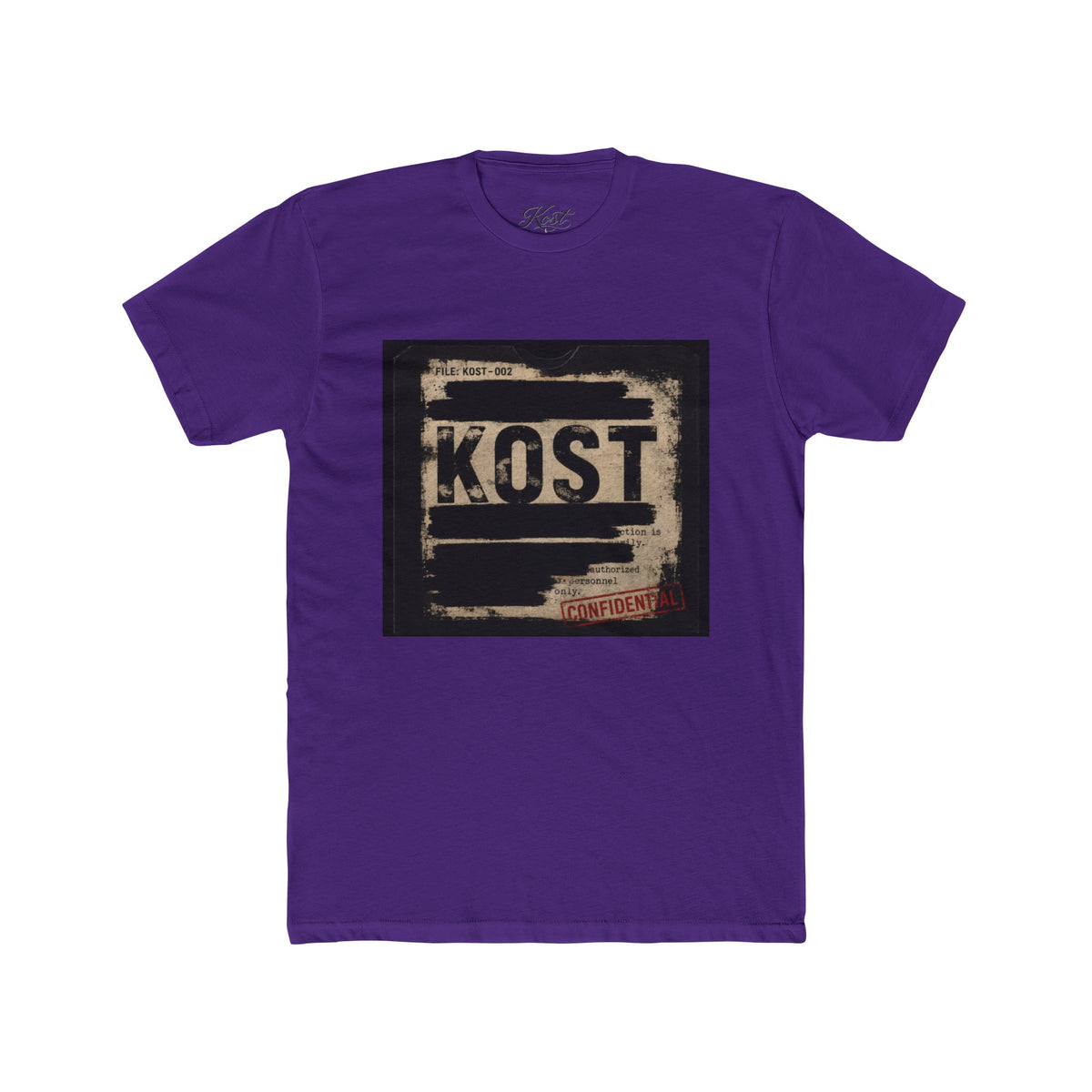 KOST Vintage Stamp Tee — Retro Graphic Cotton T-Shirt