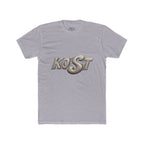 KOST Metallic Logo Tee - Retro Chrome Graphic T-Shirt