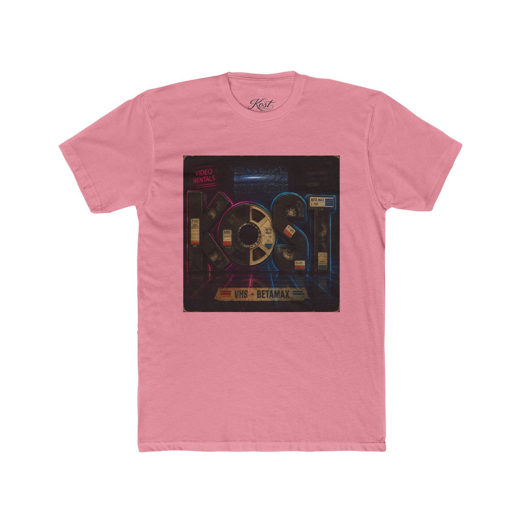 Vintage Retro Music Cassette Crew T-Shirt