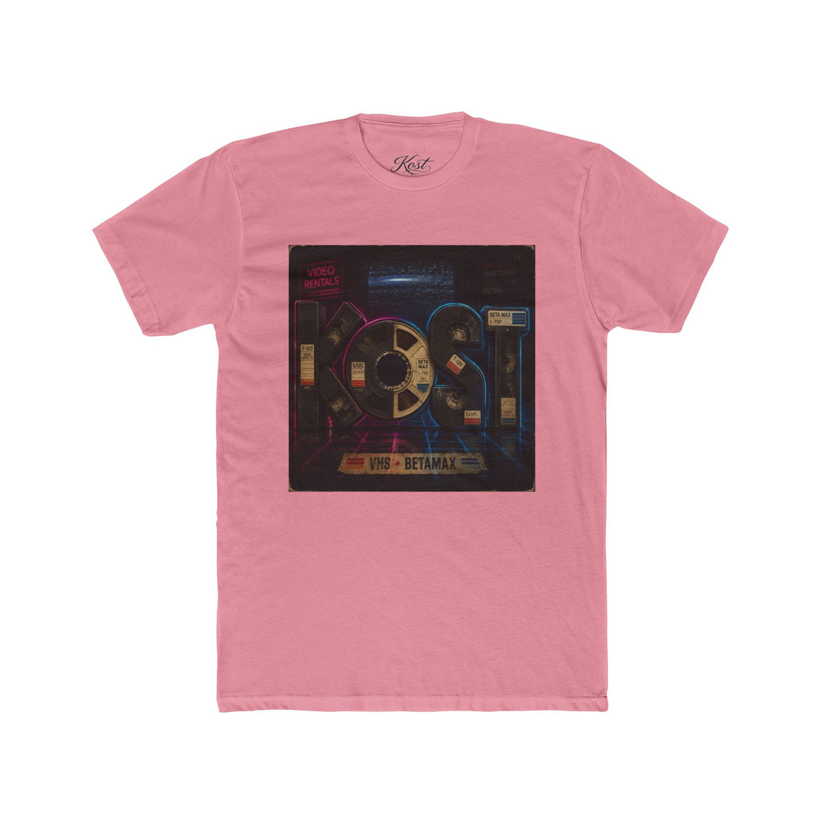 Vintage Retro Music Cassette Crew T-Shirt