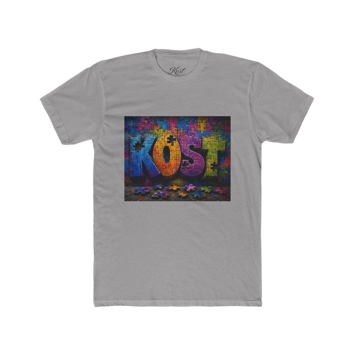 KOST Colorful Graffiti Crew T-Shirt — Vibrant Urban Street Art Tee
