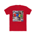 KOST Laundry Graphic Tee — Colorful Retro Washing Machine Design
