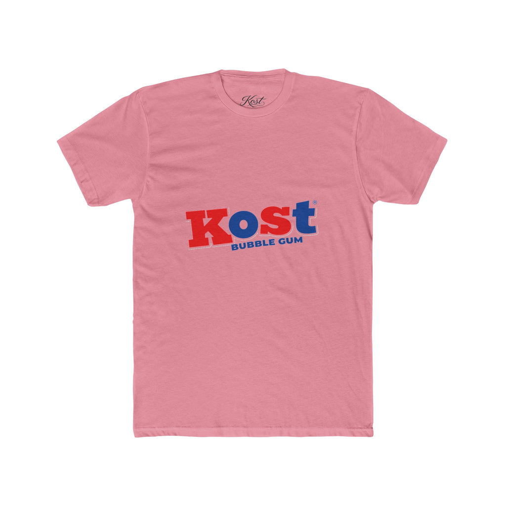 Kost Bubble Gum Graphic Tee — Retro Red & Blue Logo T‑Shirt