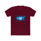 KOST Blue Burst Graphic Tee — Retro Tech Logo T-Shirt