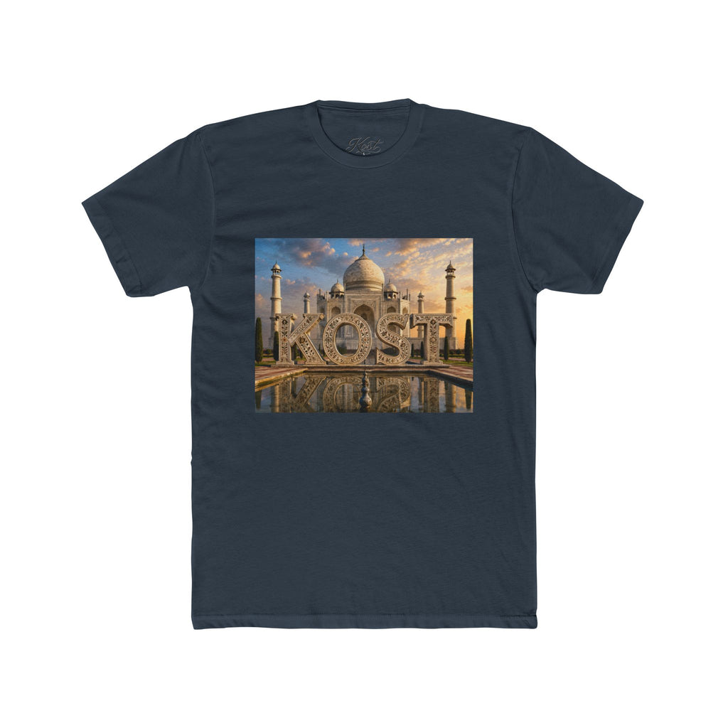 Taj Mahal Photo Tee — 'KOST' Scenic Sunset Graphic T-Shirt