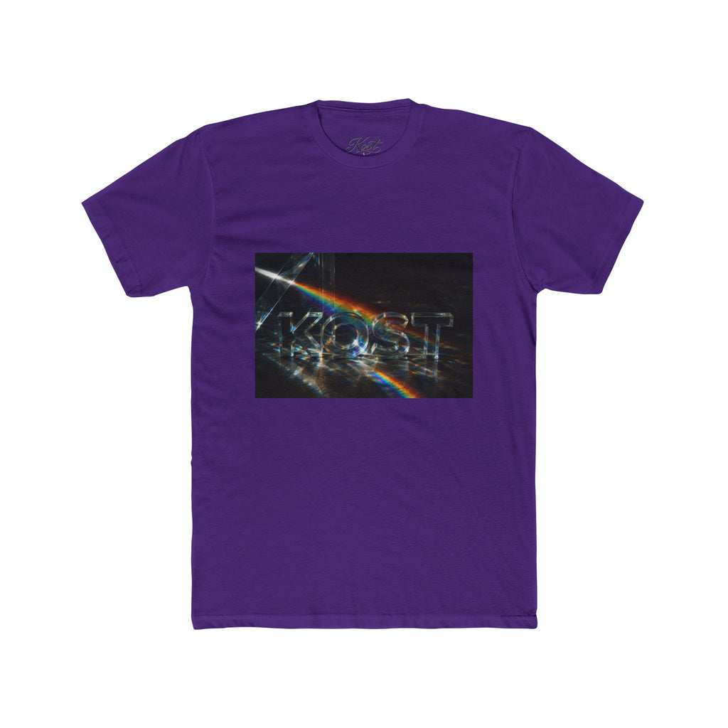 Abstract Rainbow Distortion Graphic T-Shirt