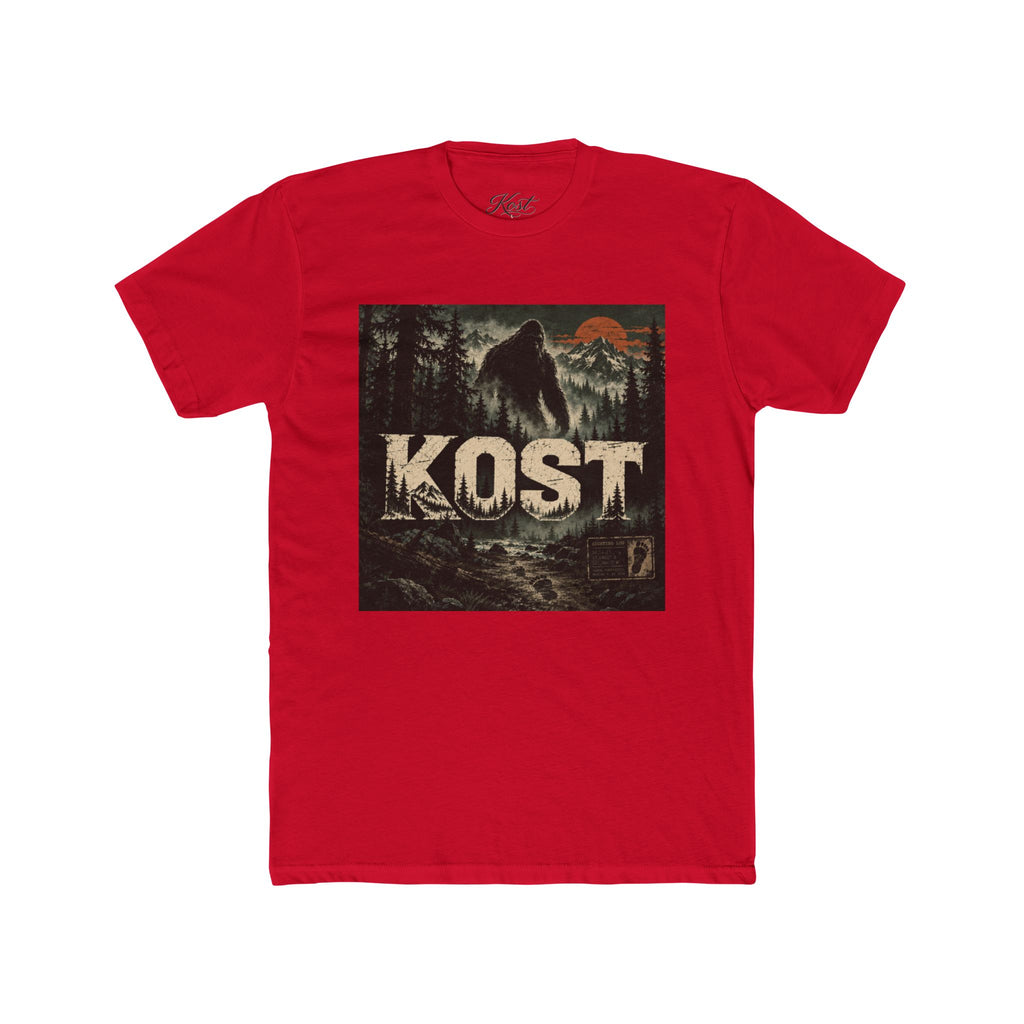 KOST Bigfoot Forest Tee — Vintage Sasquatch Mountain Graphic Shirt