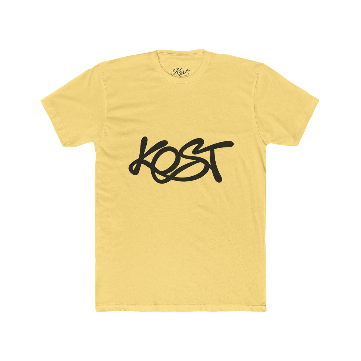 KOST Script Tee — Minimal Logo Graphic T-Shirt