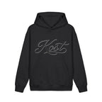 Kost Script Hoodie — Vintage Calligraphy Pullover