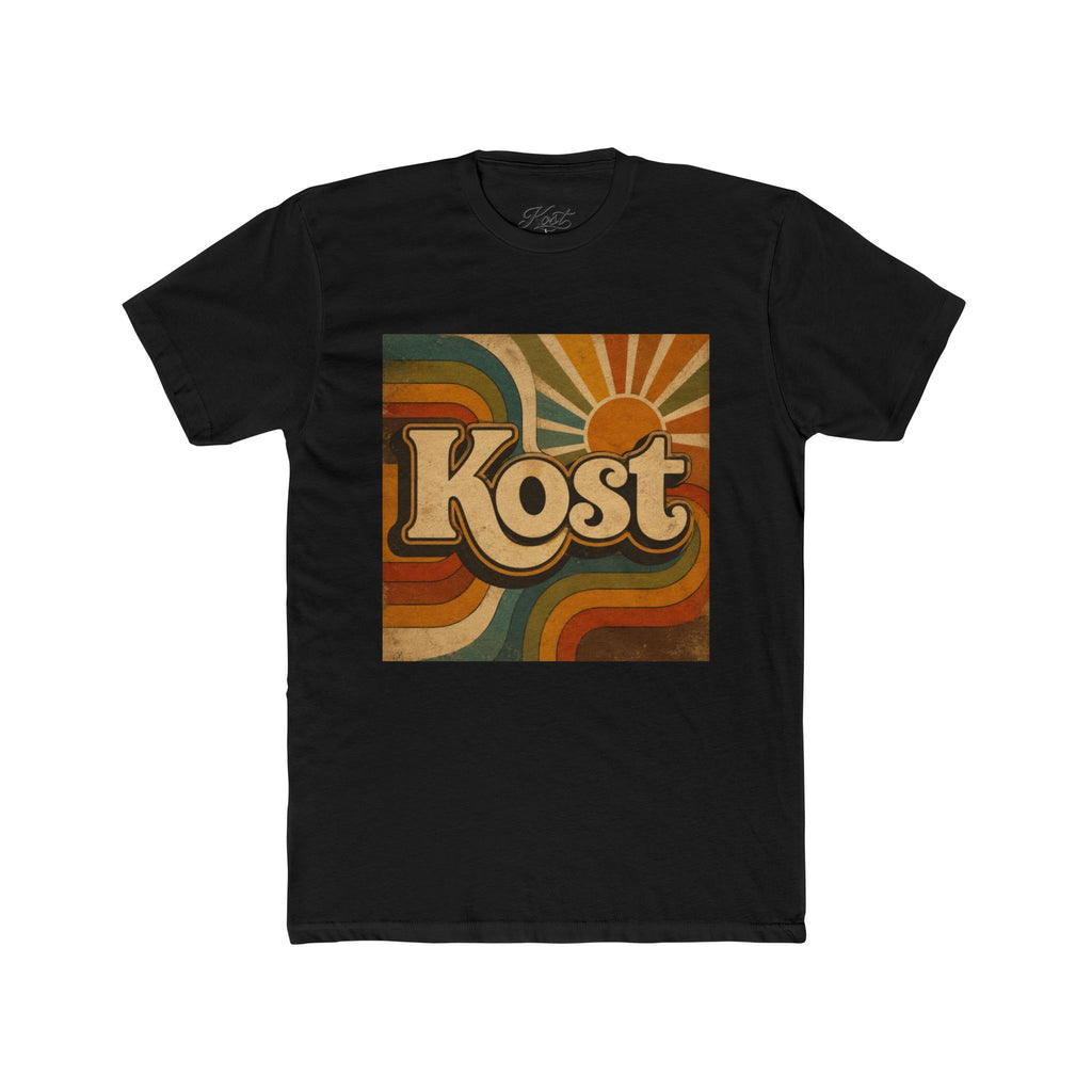 Retro 'Kost' Tee — Vintage 70s Sunset Graphic T-Shirt
