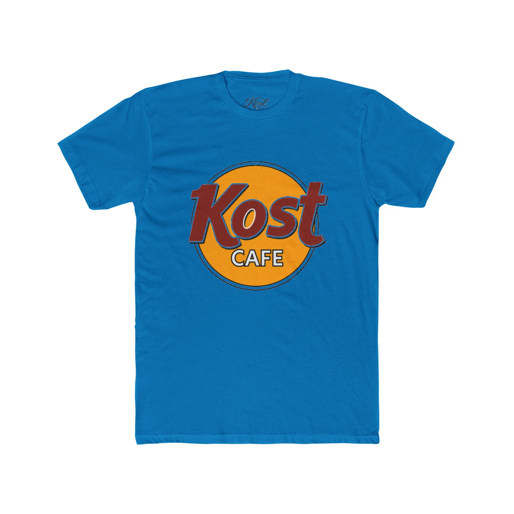 Kost Café Logo Tee — Vintage Retro Coffee Shop T-Shirt