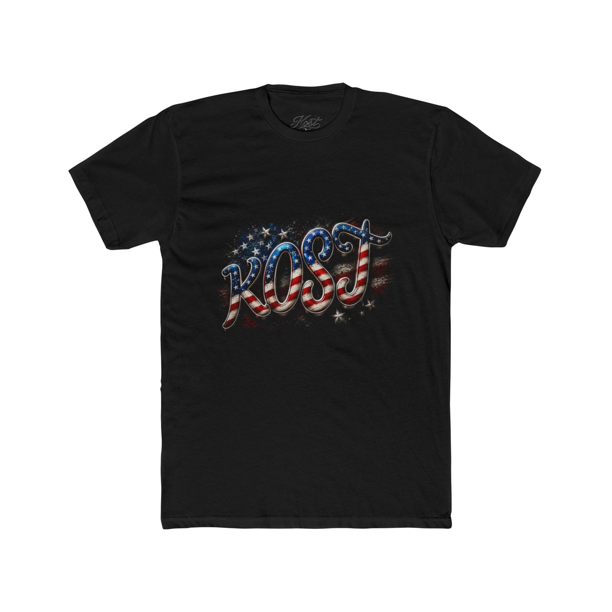KOST Americana Flag Script T-Shirt — Patriotic 4th of July Graphic Tee