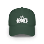 KØST Crown Logo Baseball Cap — Low Profile Red Hat