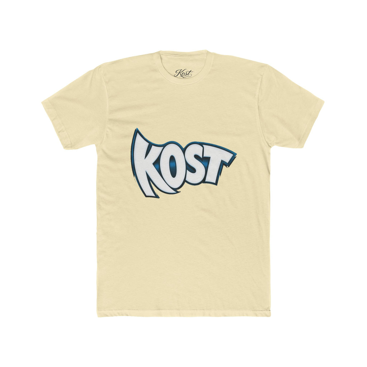 Kost Logo Tee — Retro Bubble Letter Graphic T‑Shirt