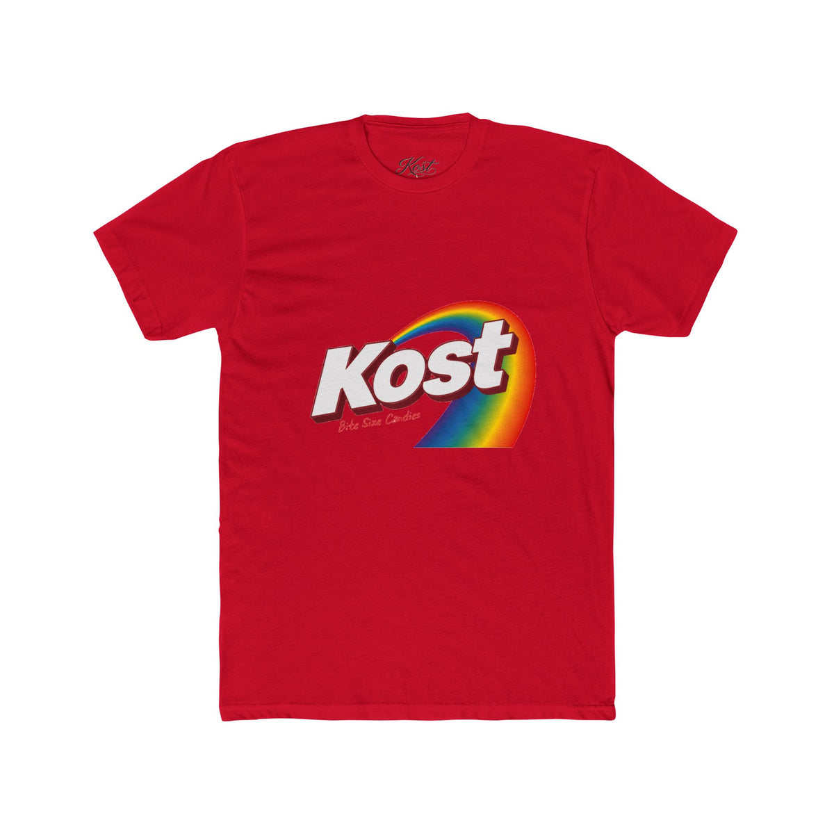 Kost Rainbow Logo Tee — Retro Vintage Graphic T-Shirt